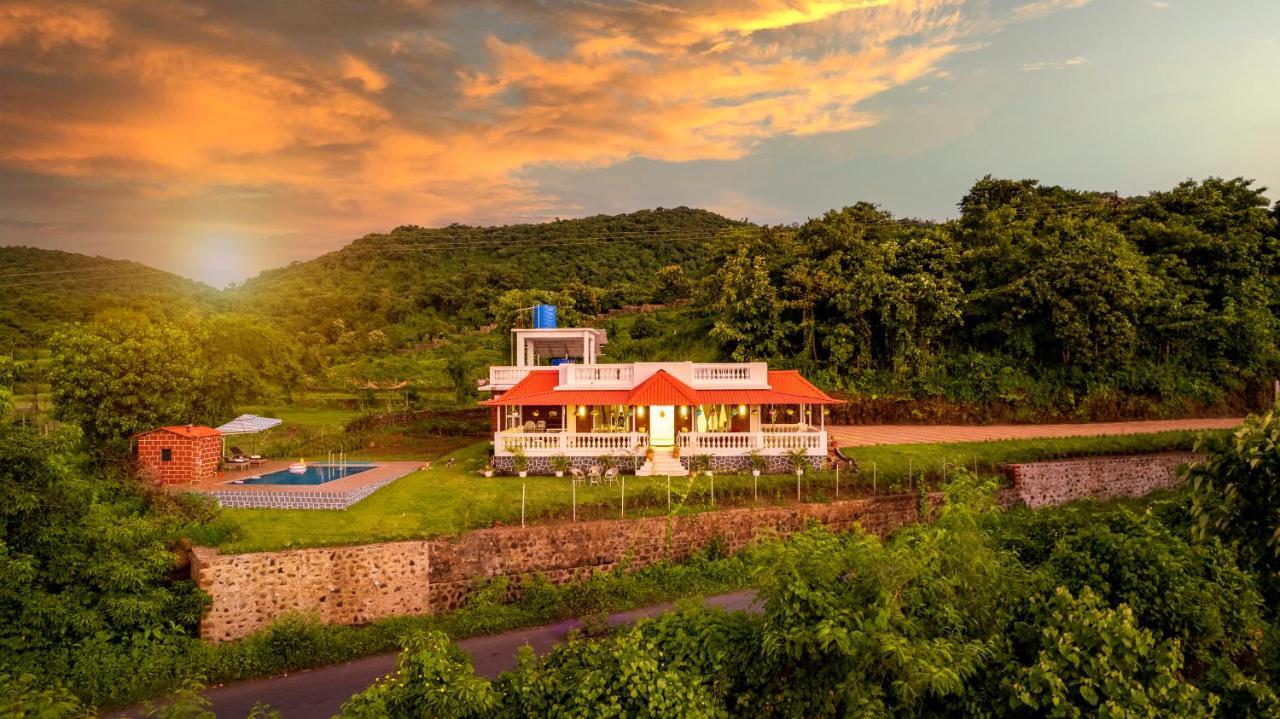 Spicy Mango Ocean Paradise - Luxurious Sea View Villa In Alibaug Christpada ภายนอก รูปภาพ